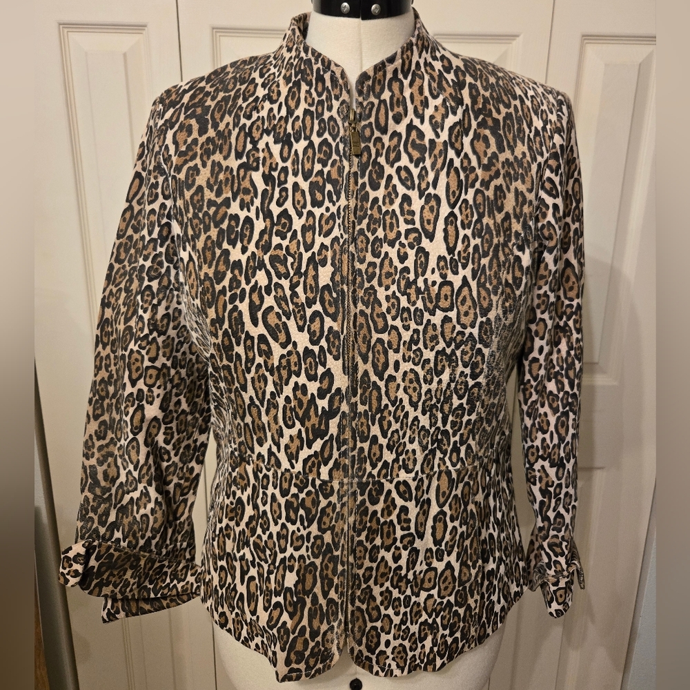 Pamela McCoy Leather Jacket